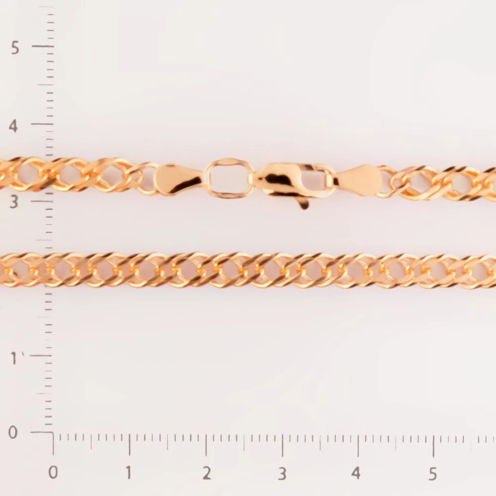 Цепь из красного золота 585 пробы