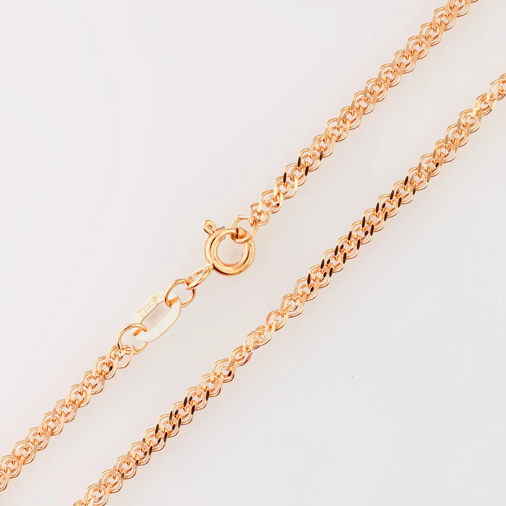 Цепь из красного золота 585 пробы