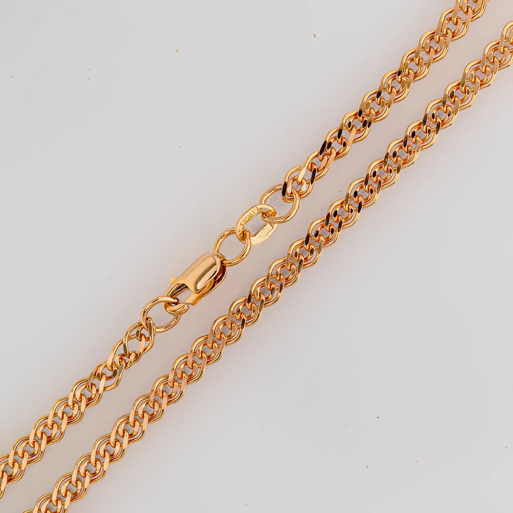 Цепь из красного золота 585 пробы