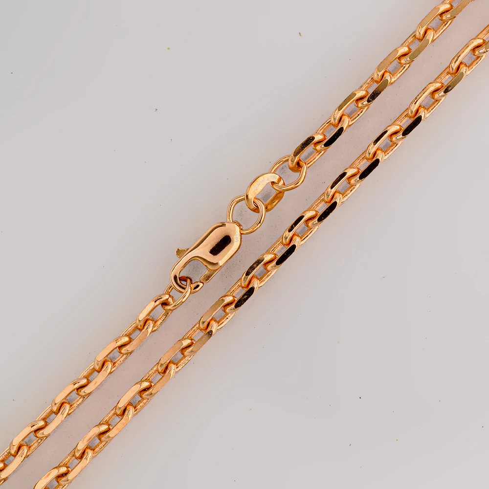 Цепь из красного золота 585 пробы