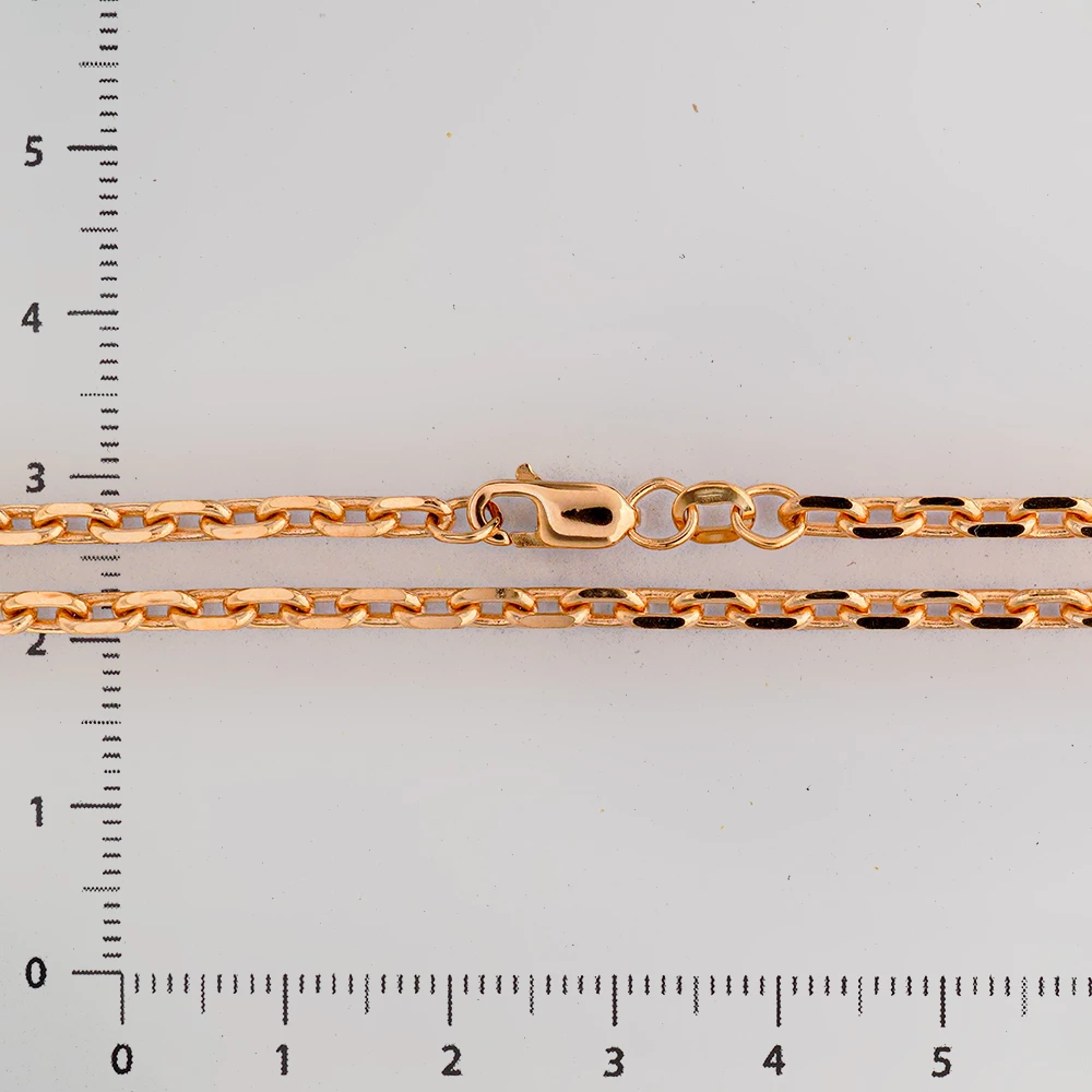 Цепь из красного золота 585 пробы