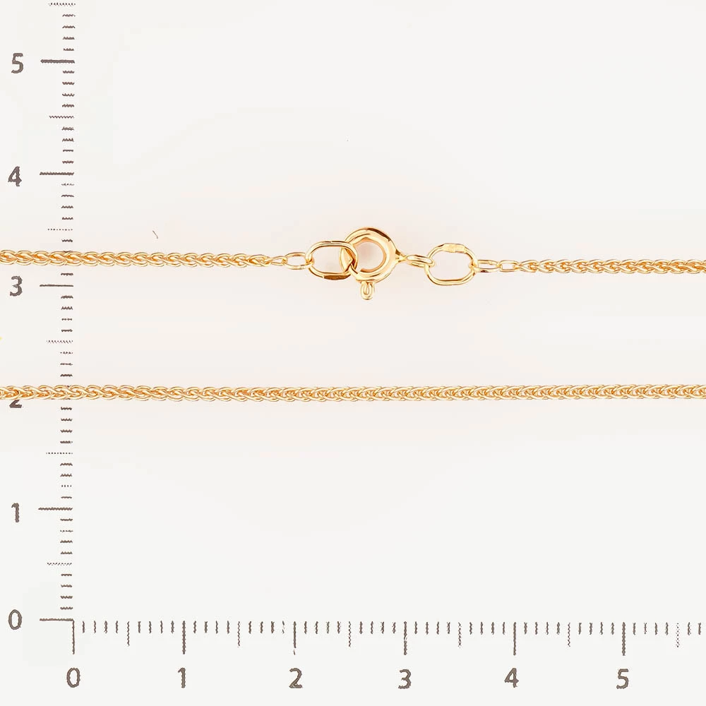 Цепь из красного золота 585 пробы