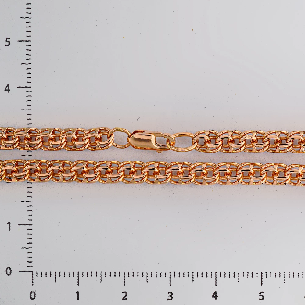 Цепь из красного золота 585 пробы