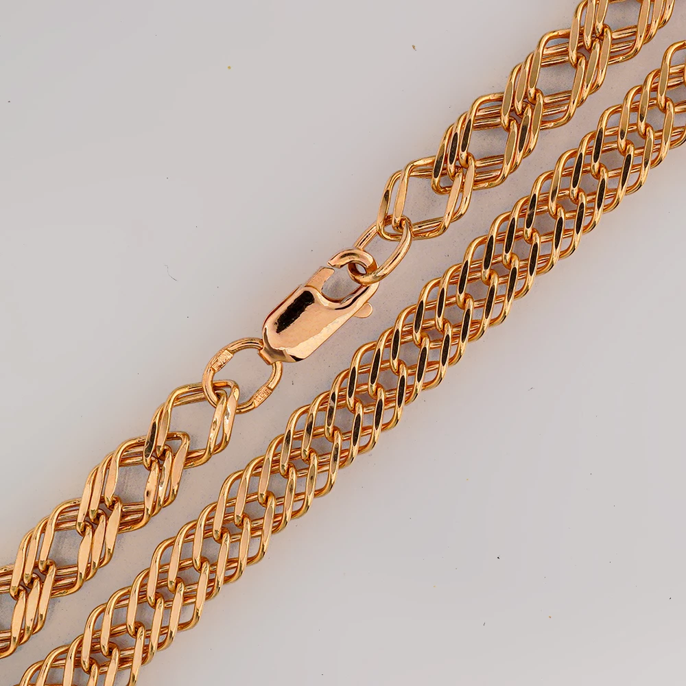 Цепь из красного золота 585 пробы