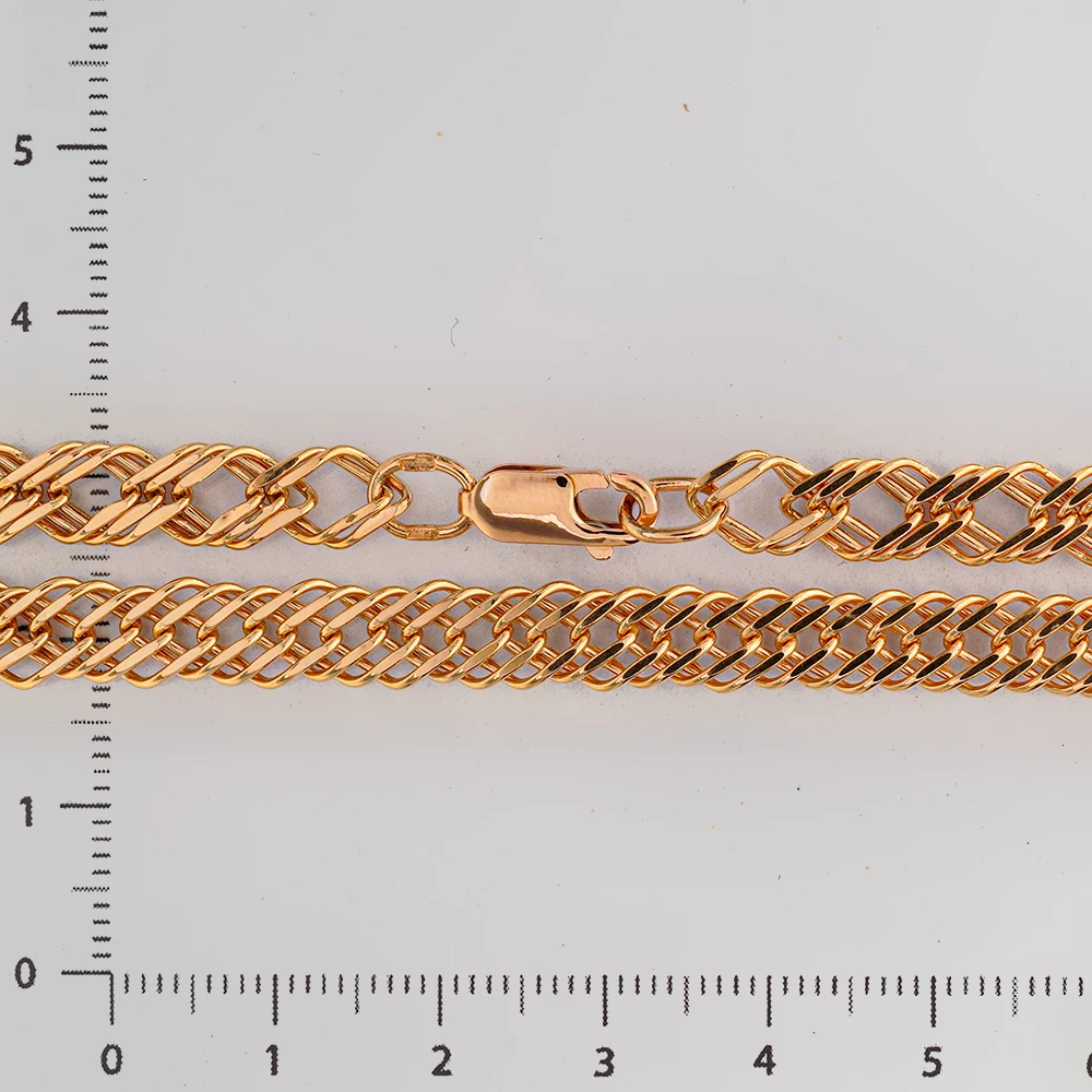 Цепь из красного золота 585 пробы