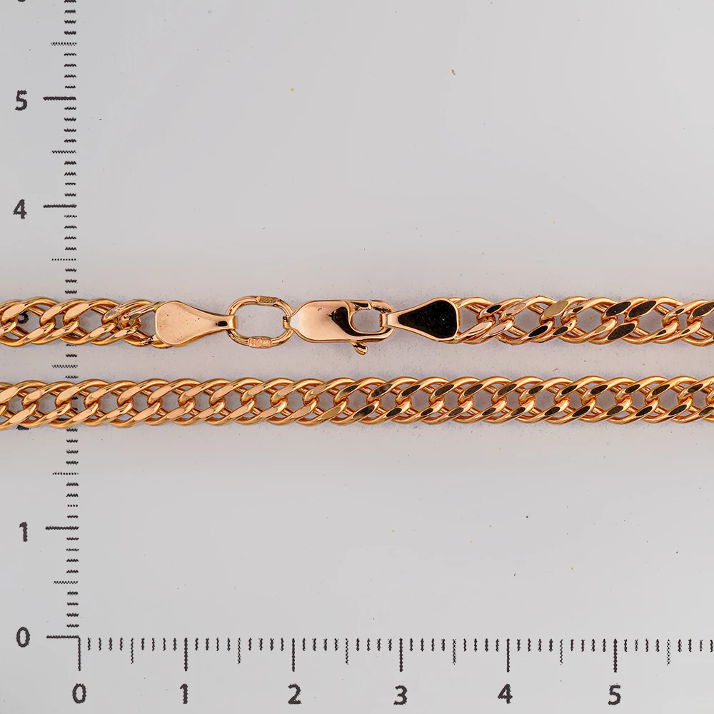 Цепь из красного золота 585 пробы