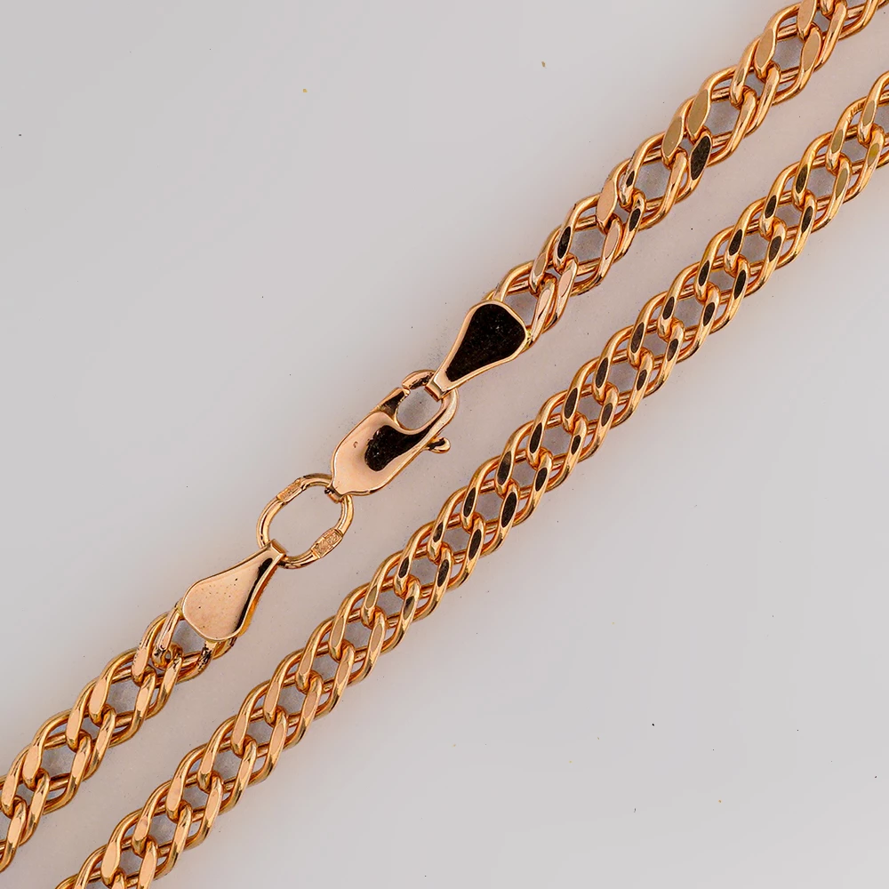 Цепь из красного золота 585 пробы