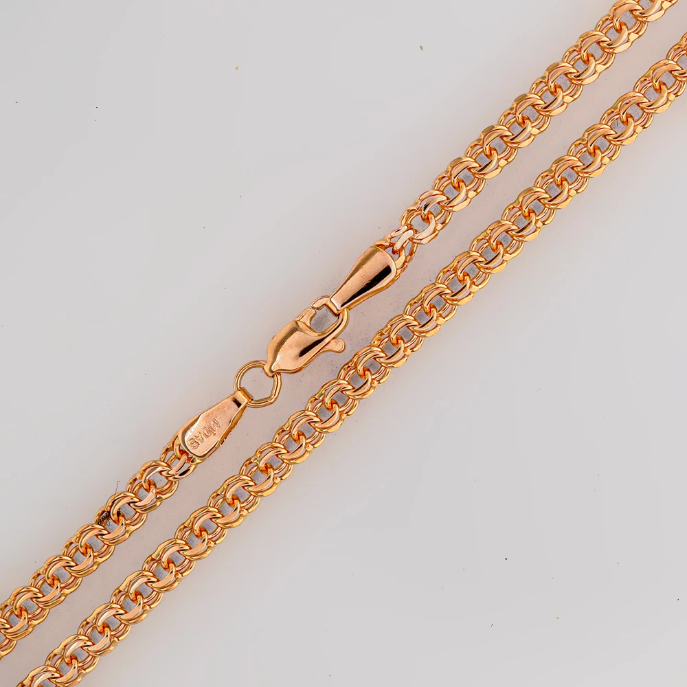 Цепь из красного золота 585 пробы