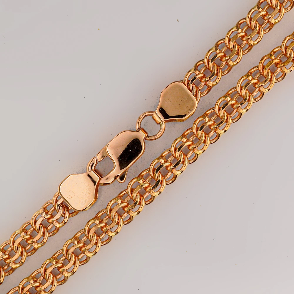 Цепь из красного золота 585 пробы