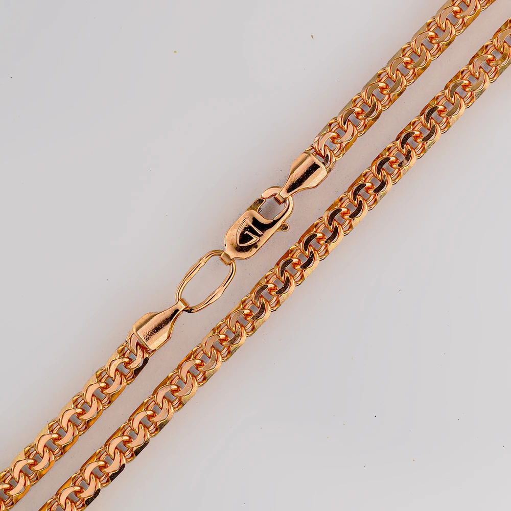 Цепь из красного золота 585 пробы