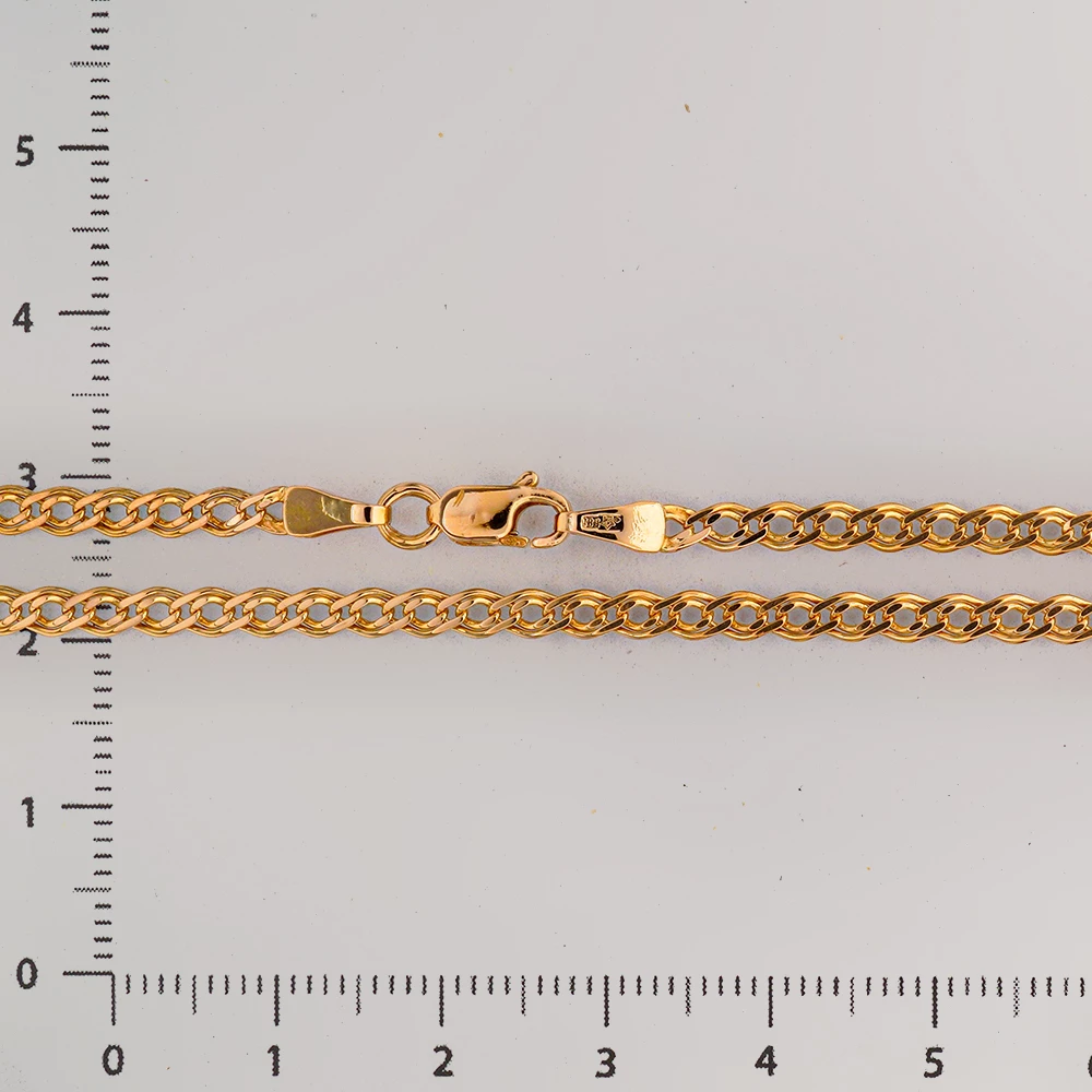 Цепь из красного золота 585 пробы