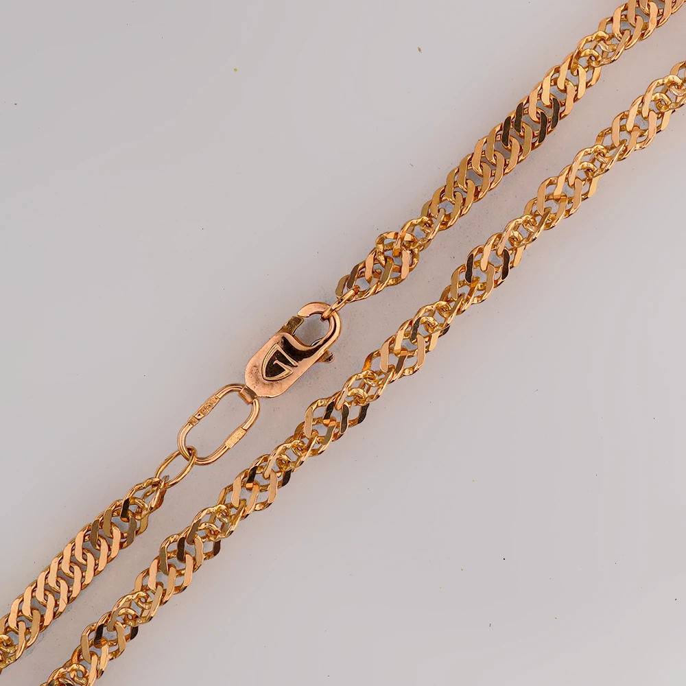 Цепь из красного золота 375 пробы