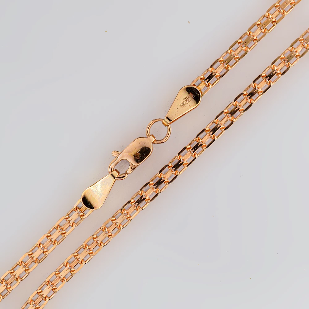 Цепь из красного золота 585 пробы