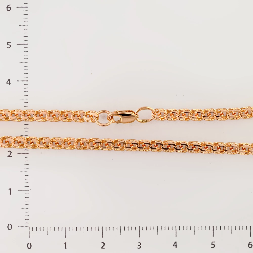 Цепь из красного золота 585 пробы