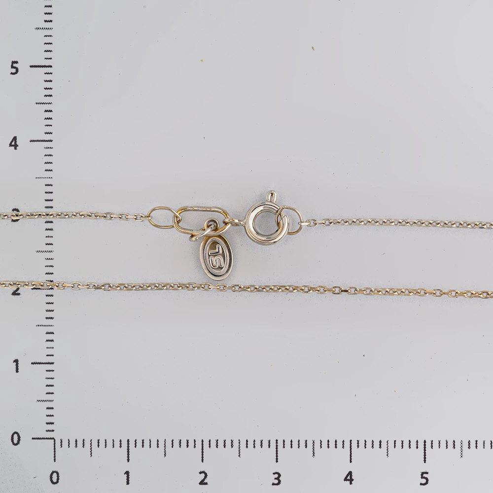 Цепь из белого золота 585 пробы