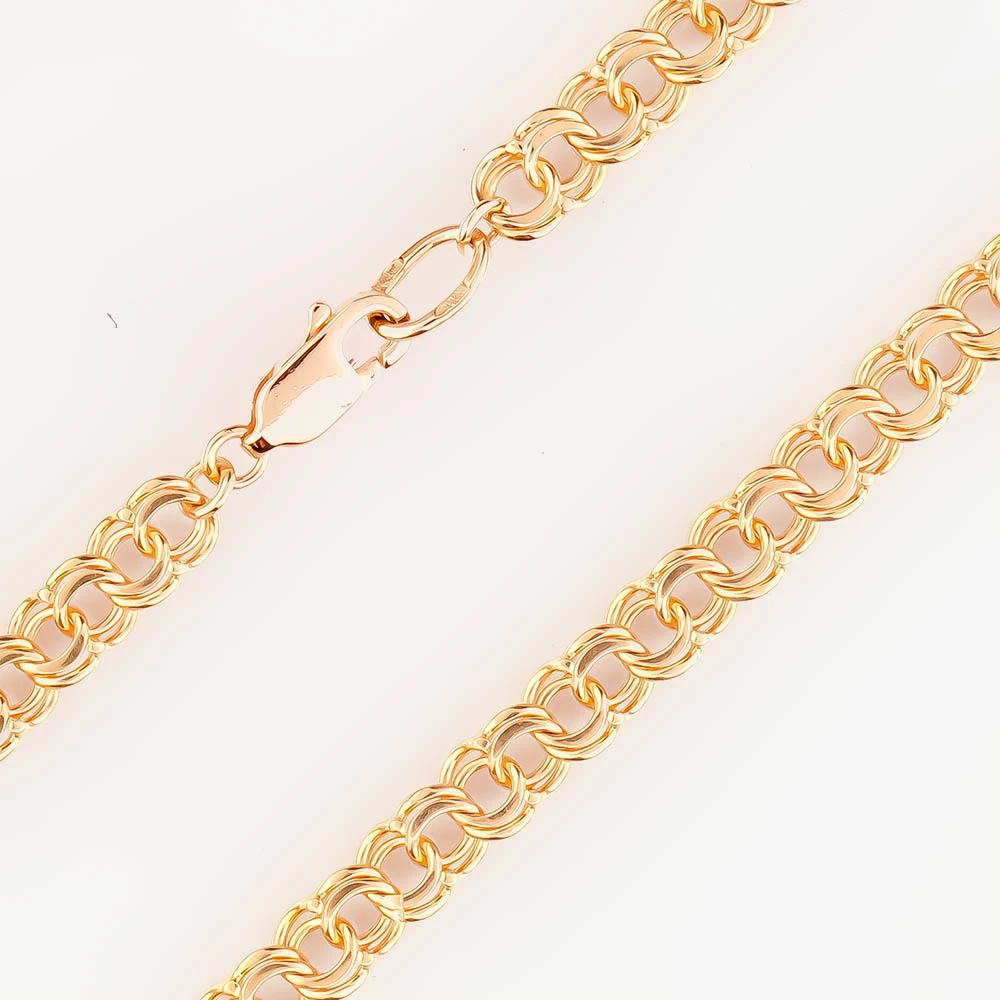 Цепь из красного золота 585 пробы