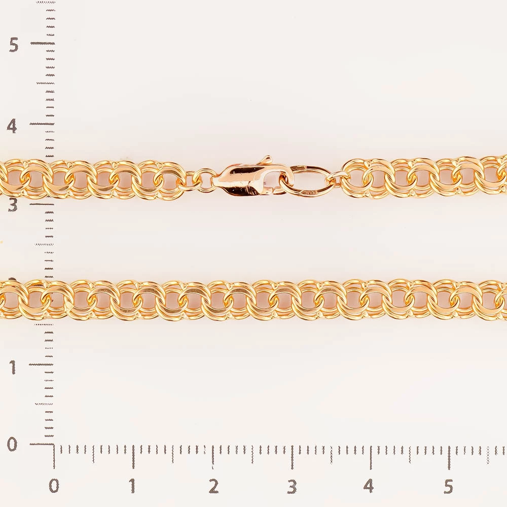 Цепь из красного золота 585 пробы