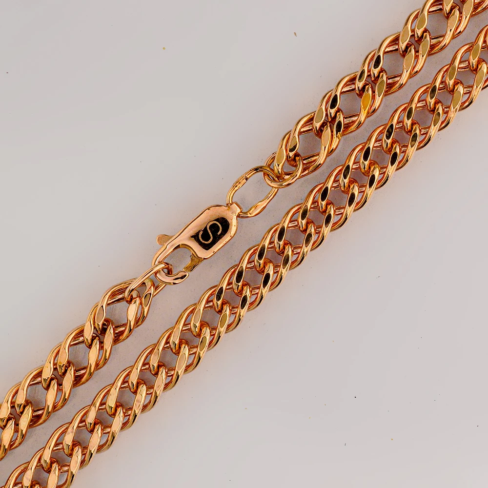 Цепь из красного золота 585 пробы