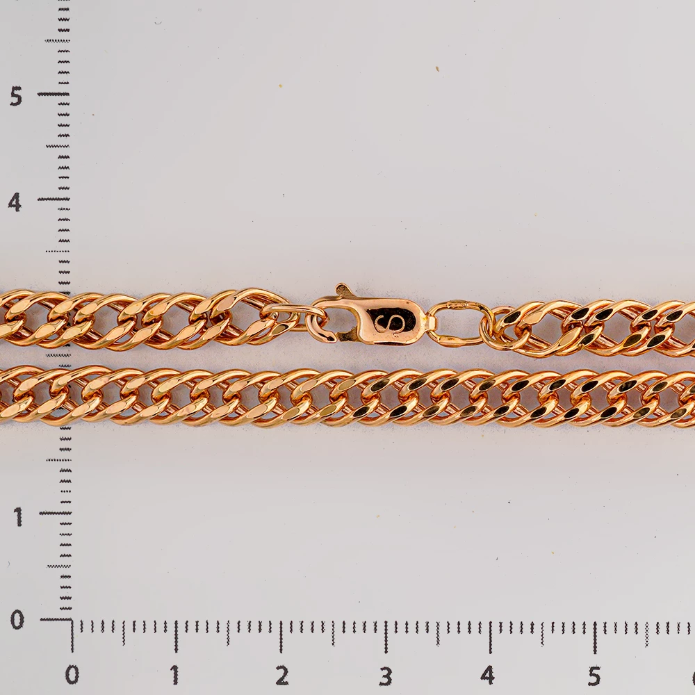 Цепь из красного золота 585 пробы