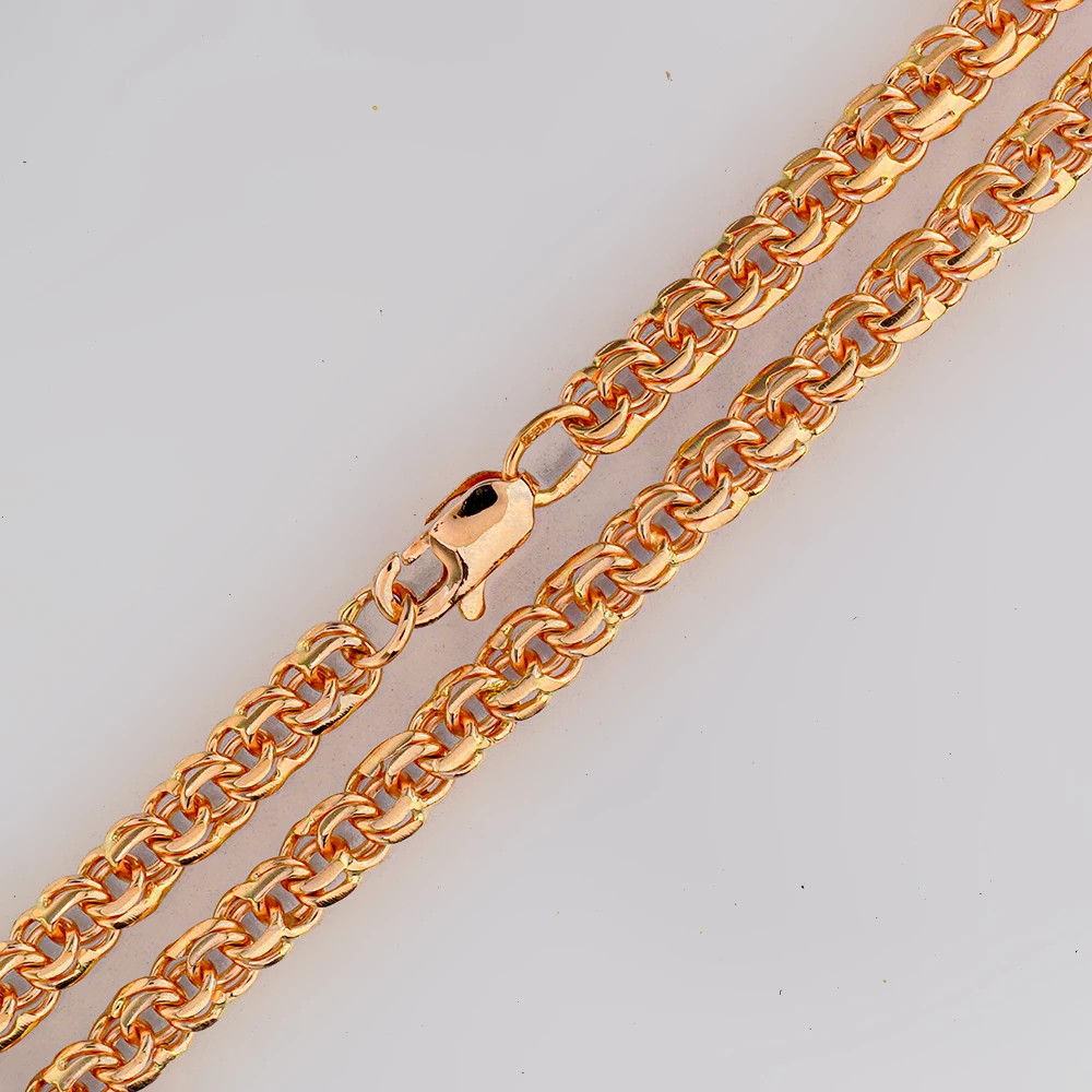 Цепь из красного золота 585 пробы