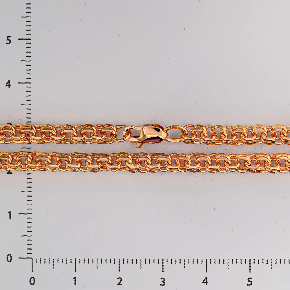 Цепь из красного золота 585 пробы