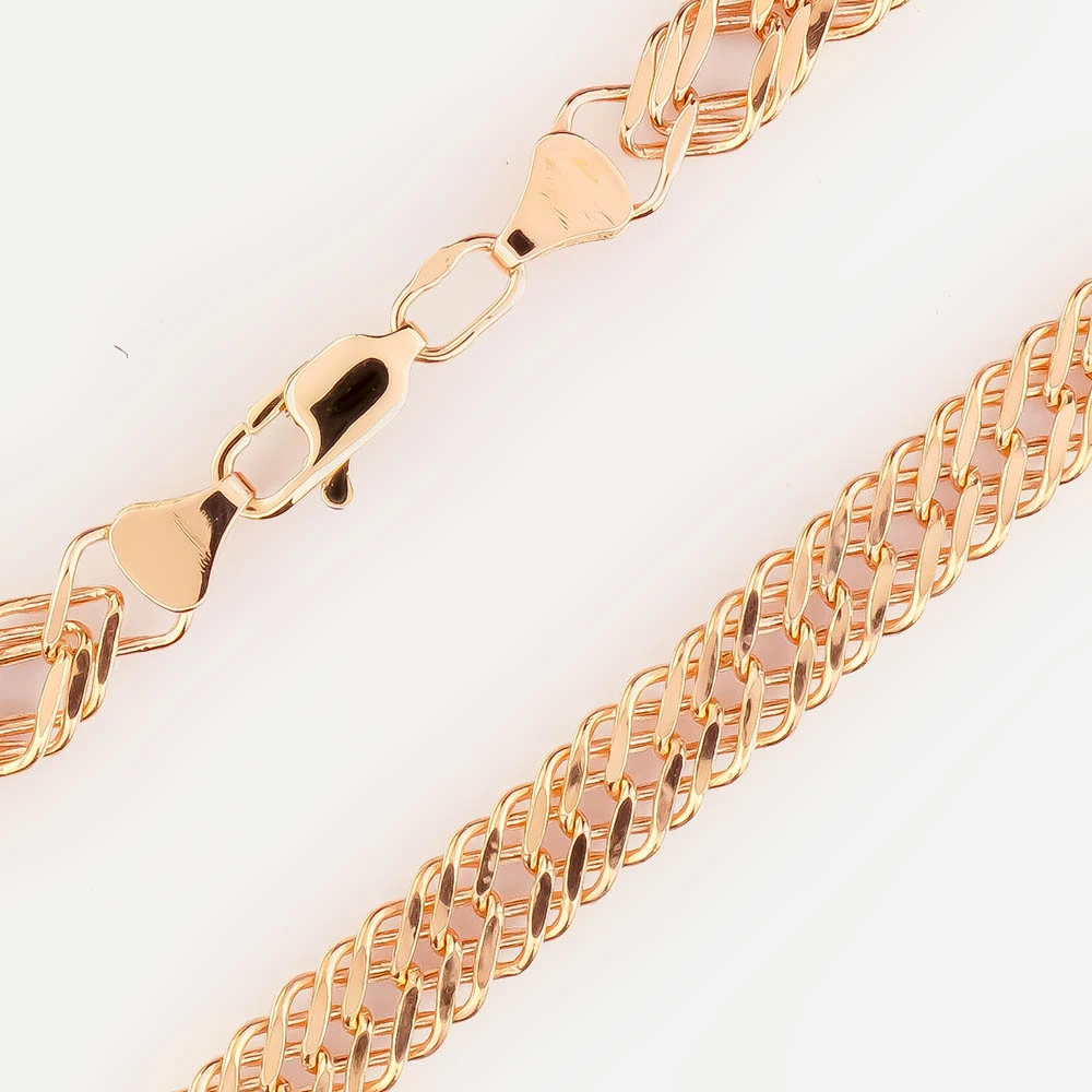 Цепь из красного золота 585 пробы