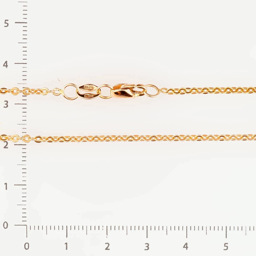 Цепь из красного золота 585 пробы