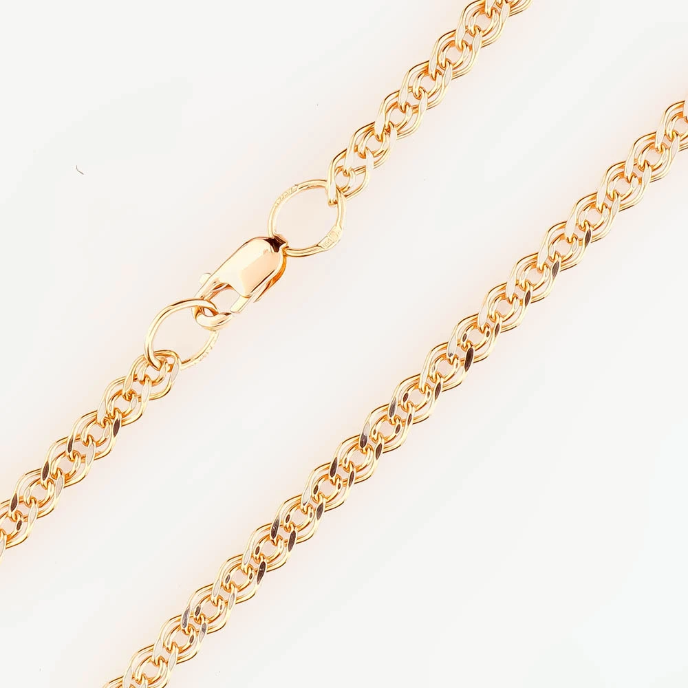 Цепь из красного золота 585 пробы