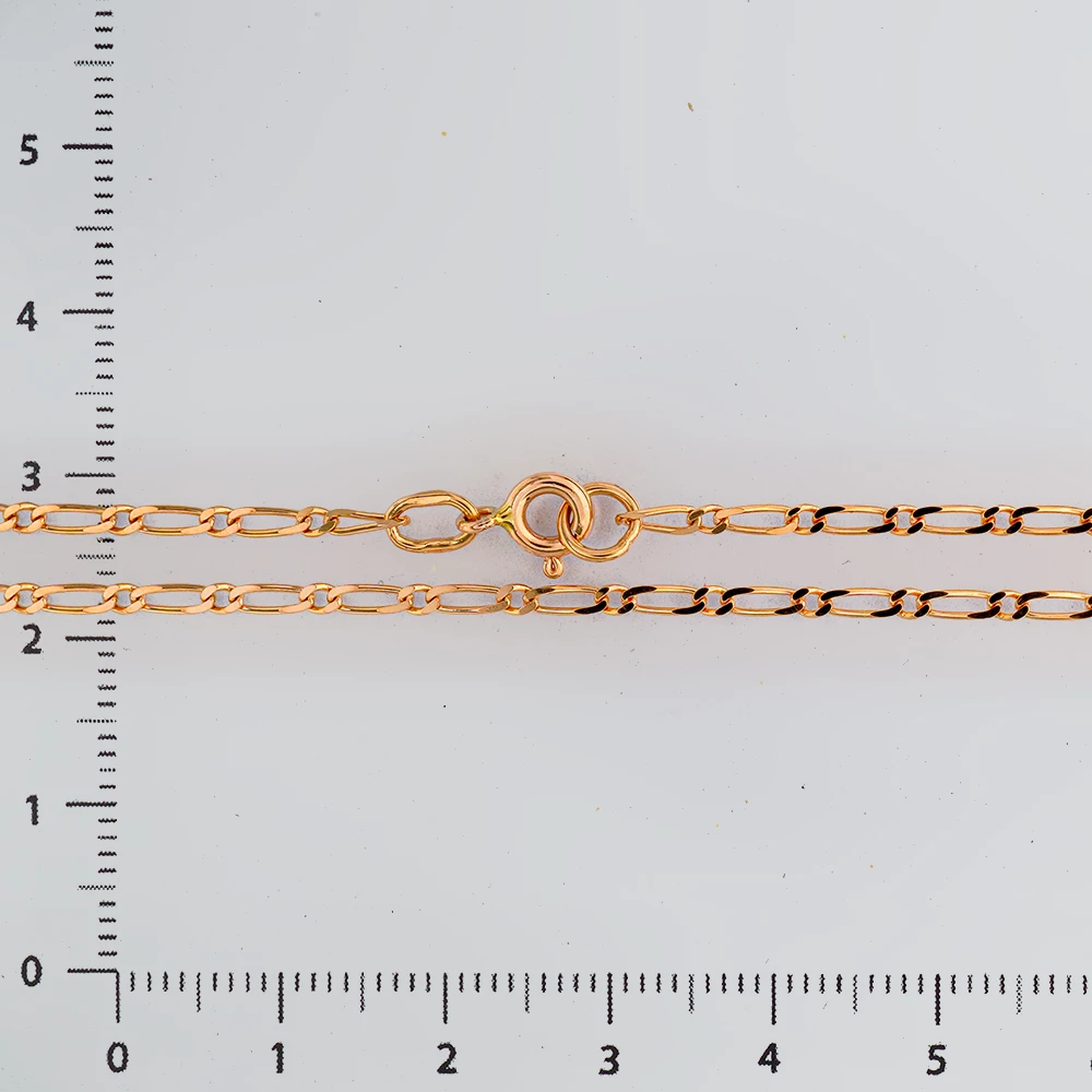 Цепь из красного золота 585 пробы