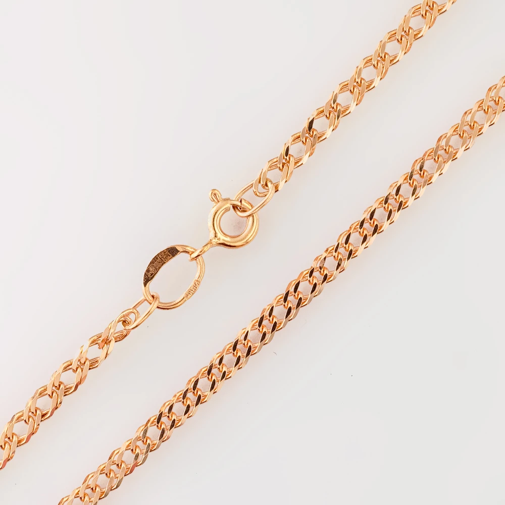 Цепь из красного золота 585 пробы