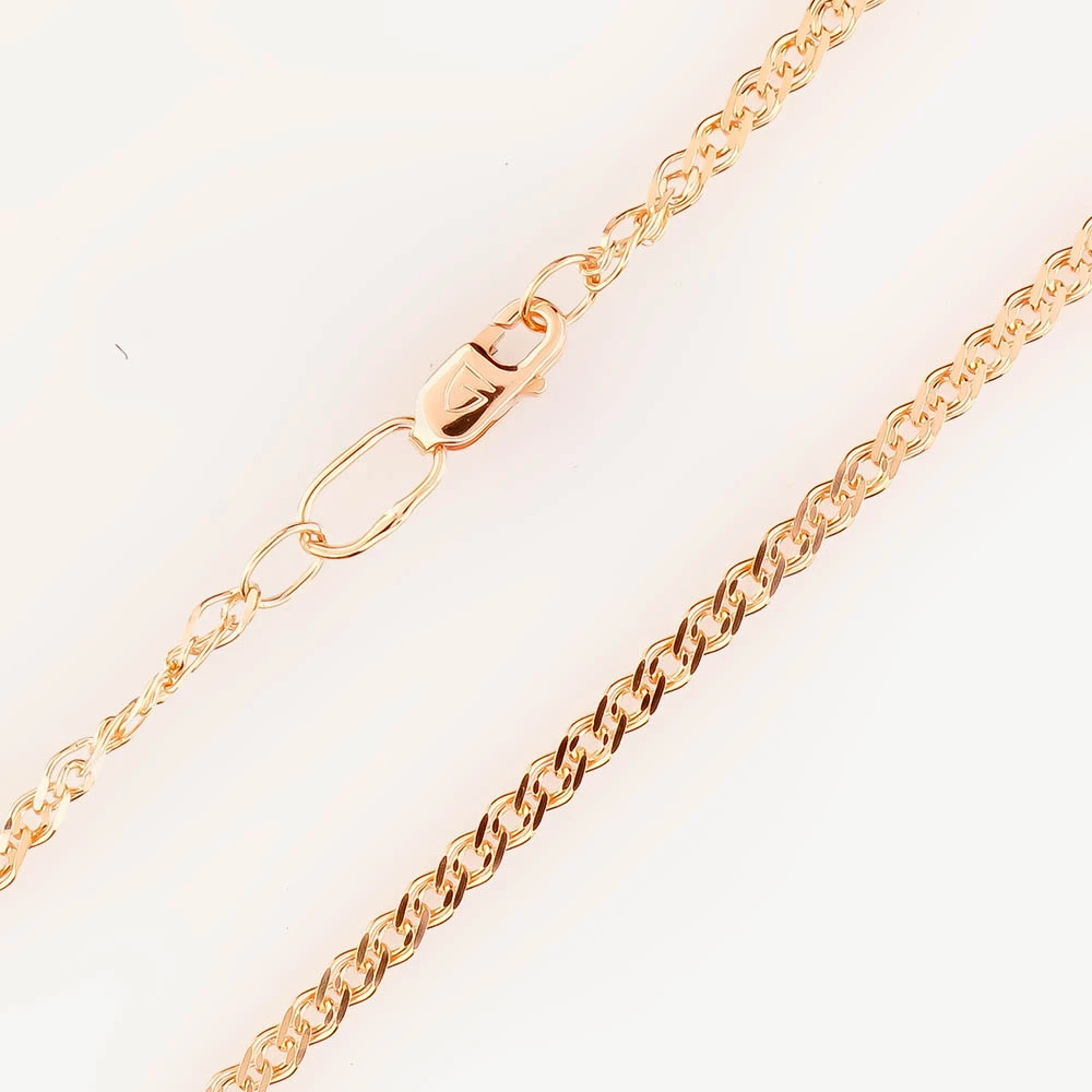 Цепь из красного золота 585 пробы