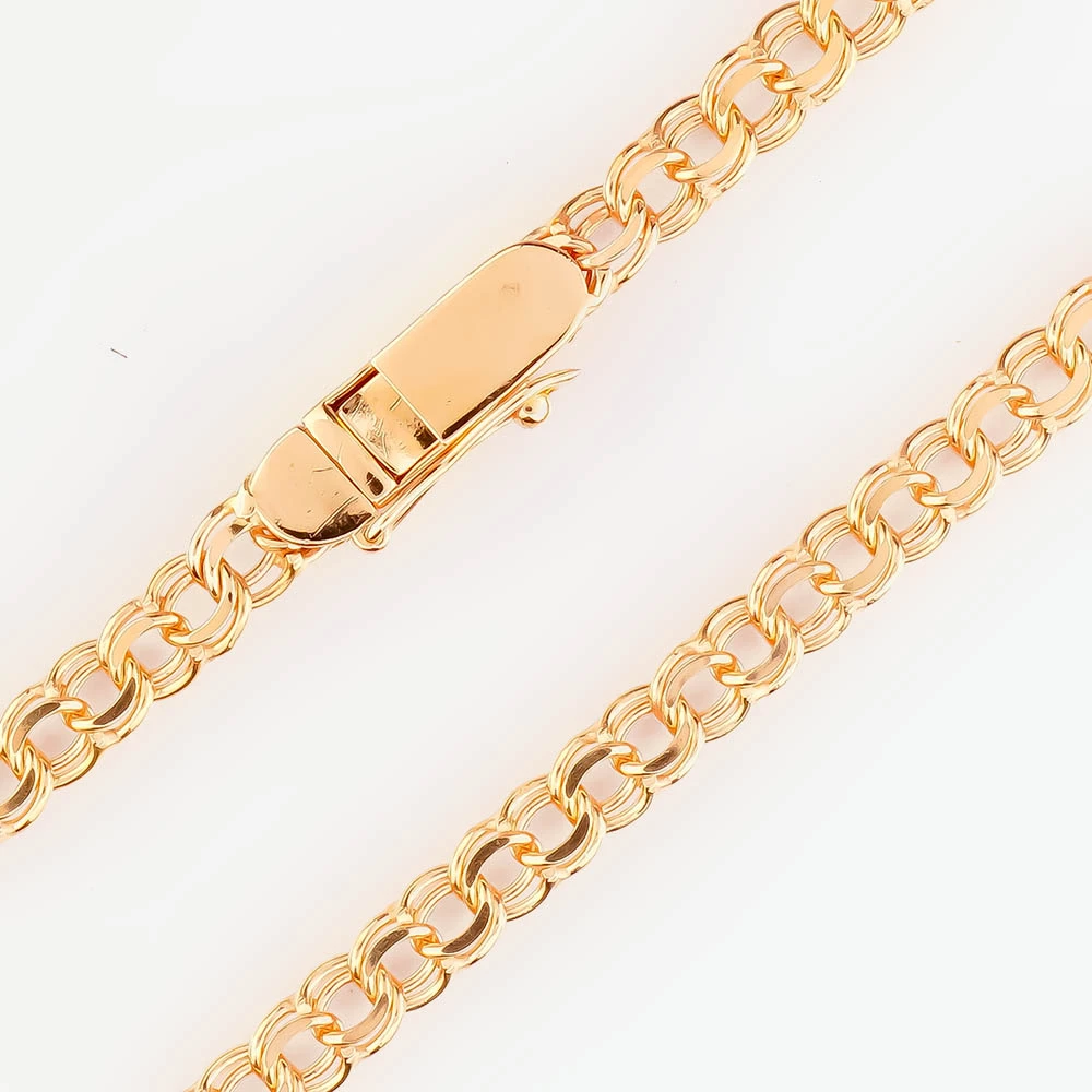 Цепь из красного золота 585 пробы