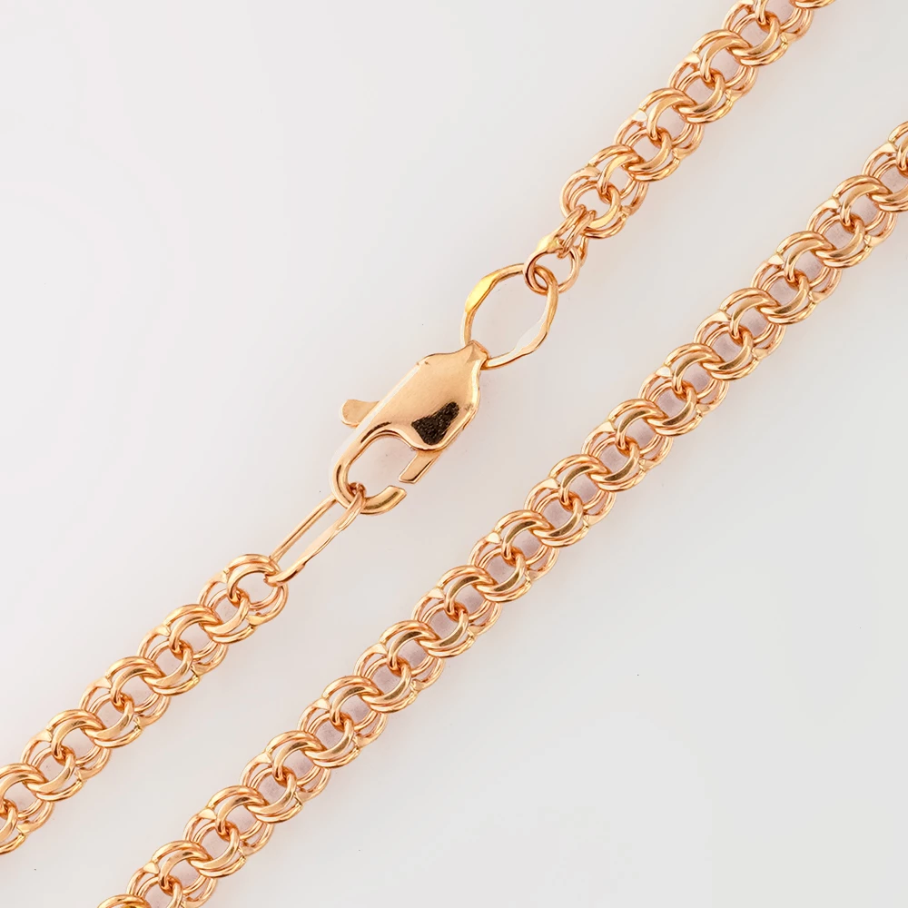 Цепь из красного золота 585 пробы