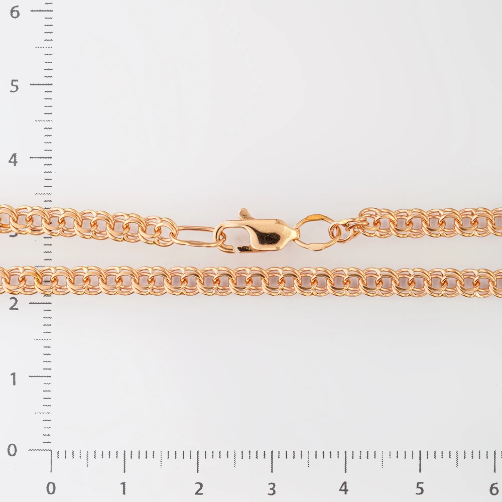 Цепь из красного золота 585 пробы