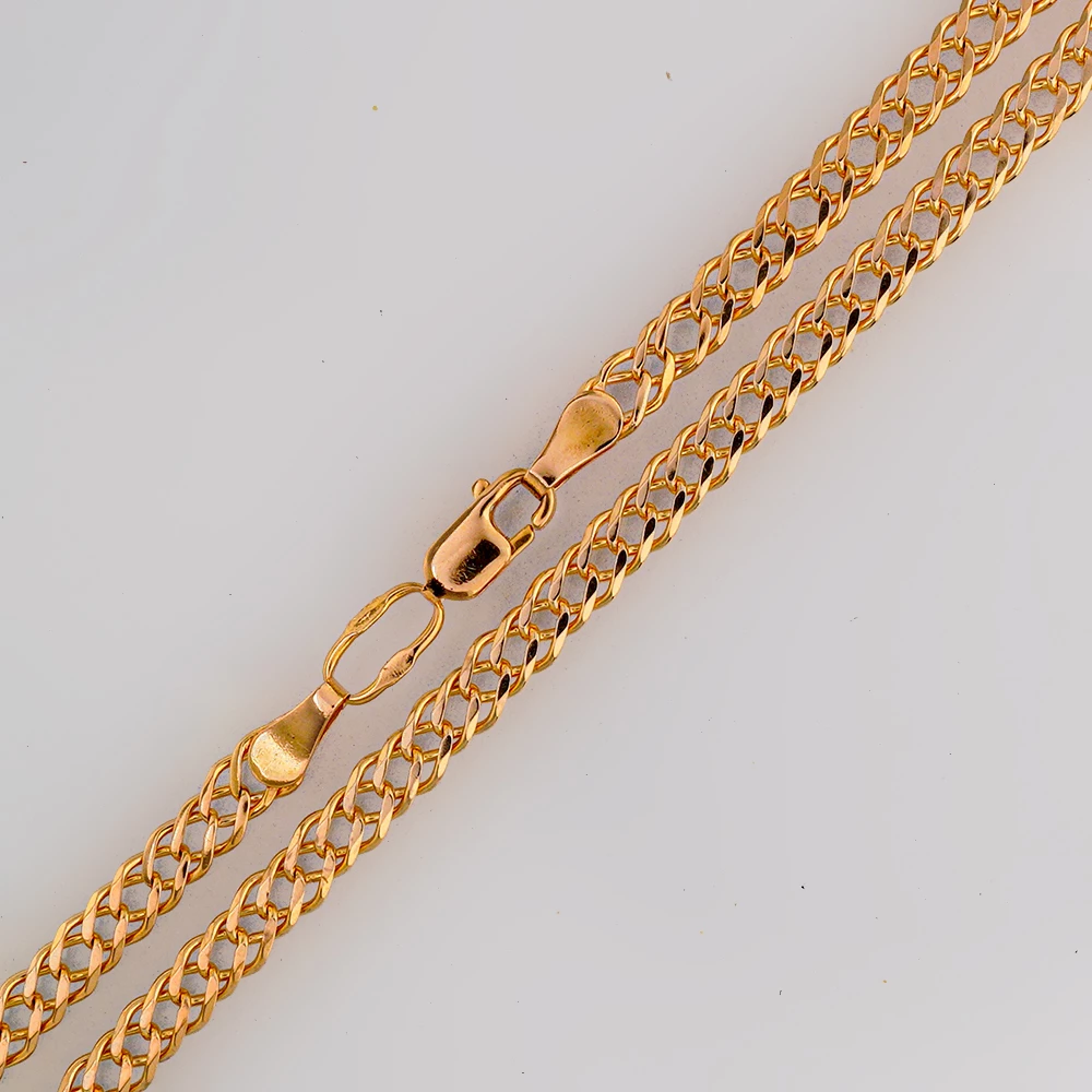 Цепь из красного золота 585 пробы