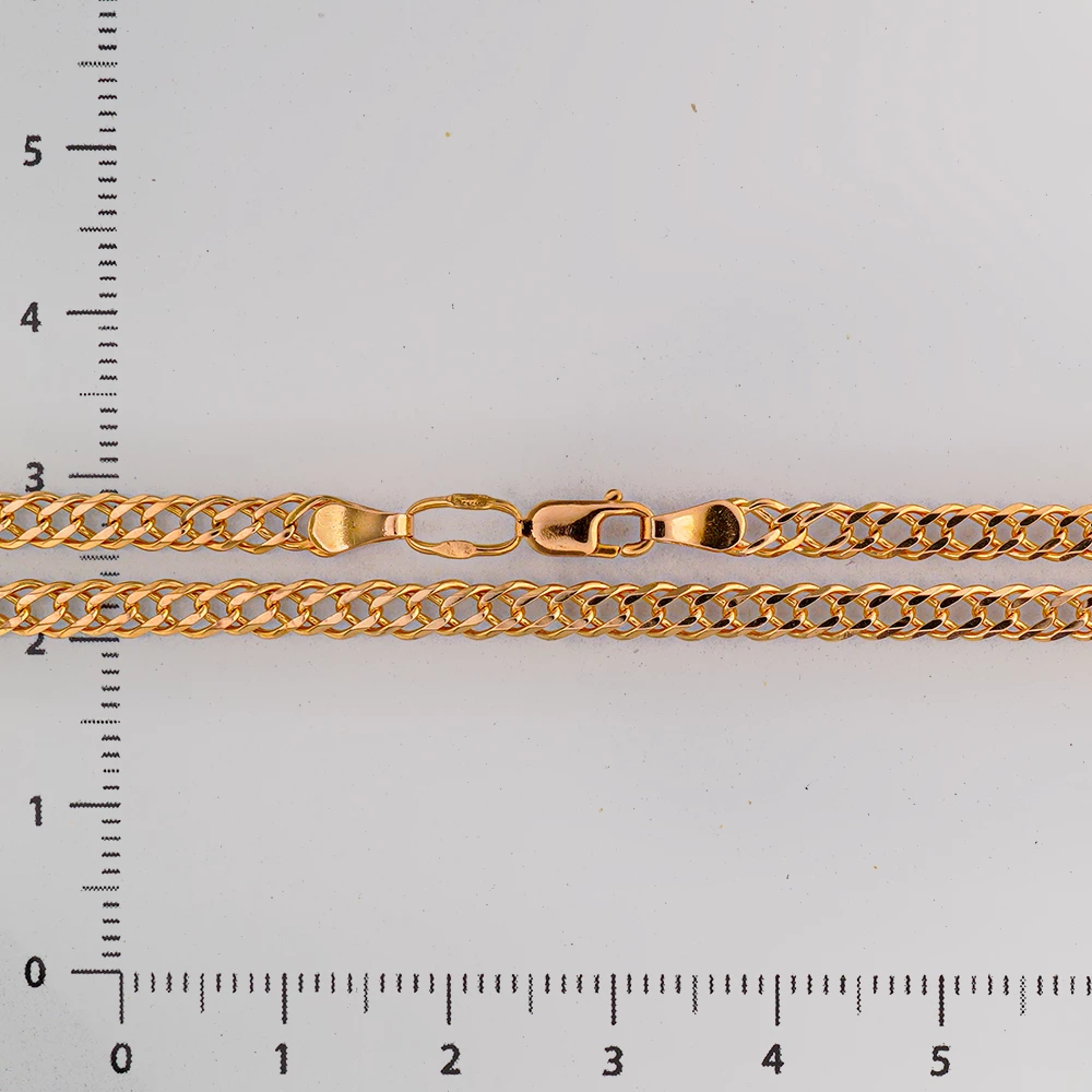 Цепь из красного золота 585 пробы