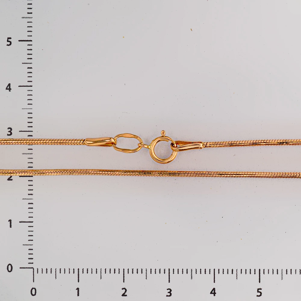 Цепь из красного золота 585 пробы