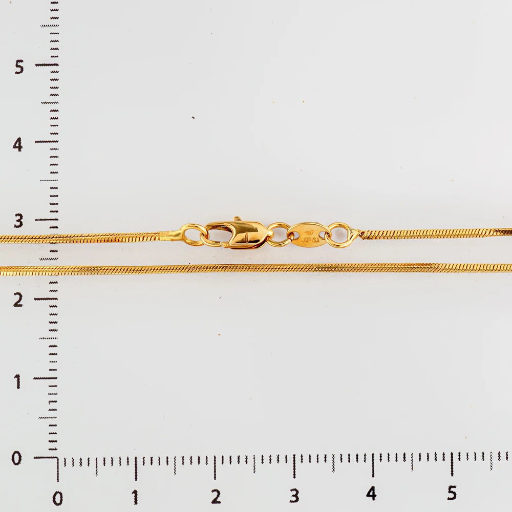 Цепь из желтого золота 750 пробы