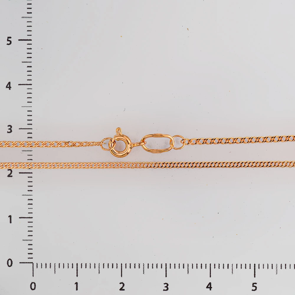 Цепь из красного золота 585 пробы