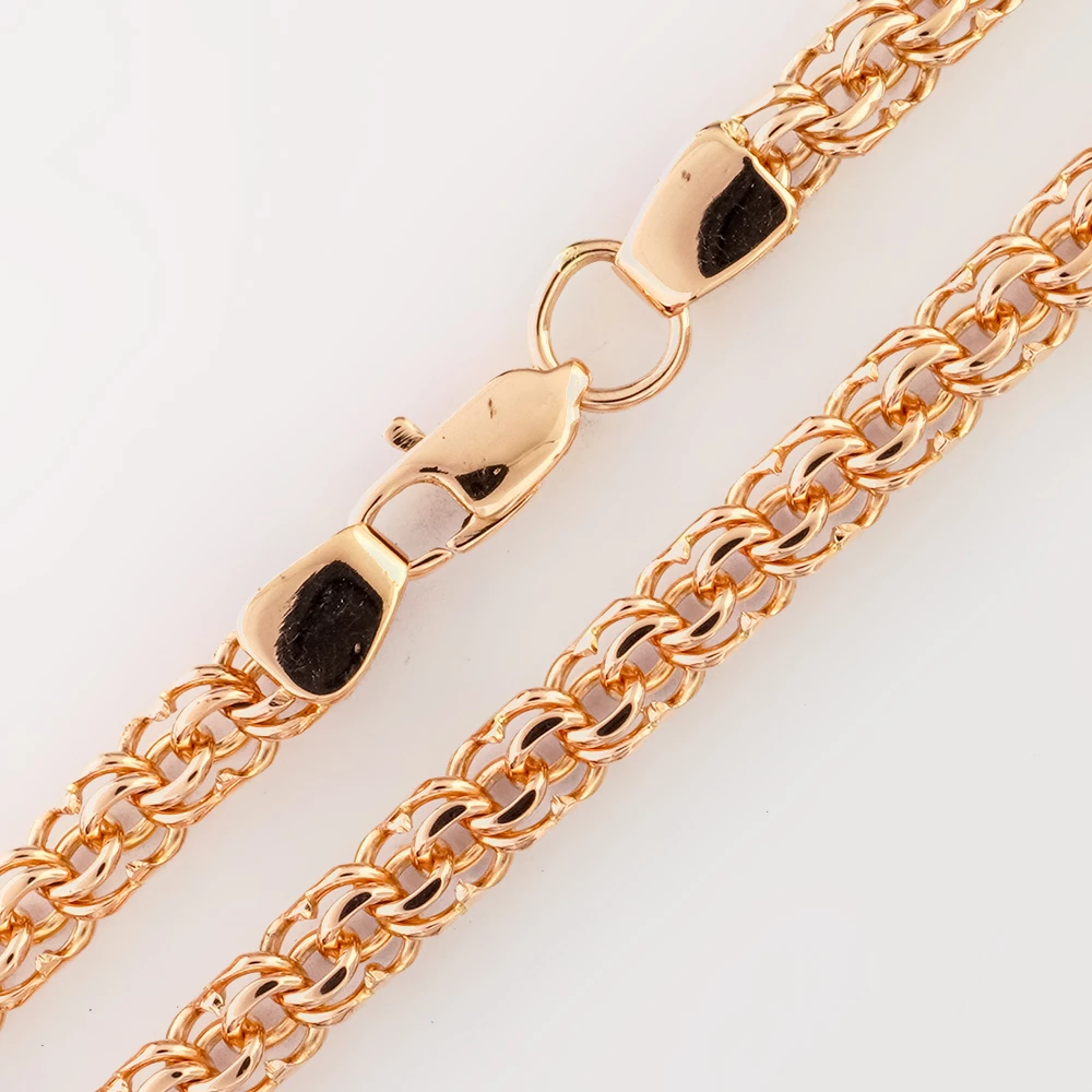 Цепь из красного золота 585 пробы