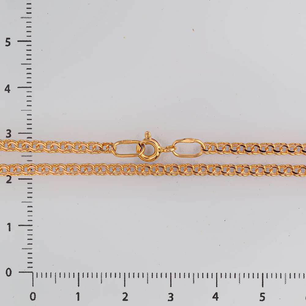 Цепь из красного золота 585 пробы