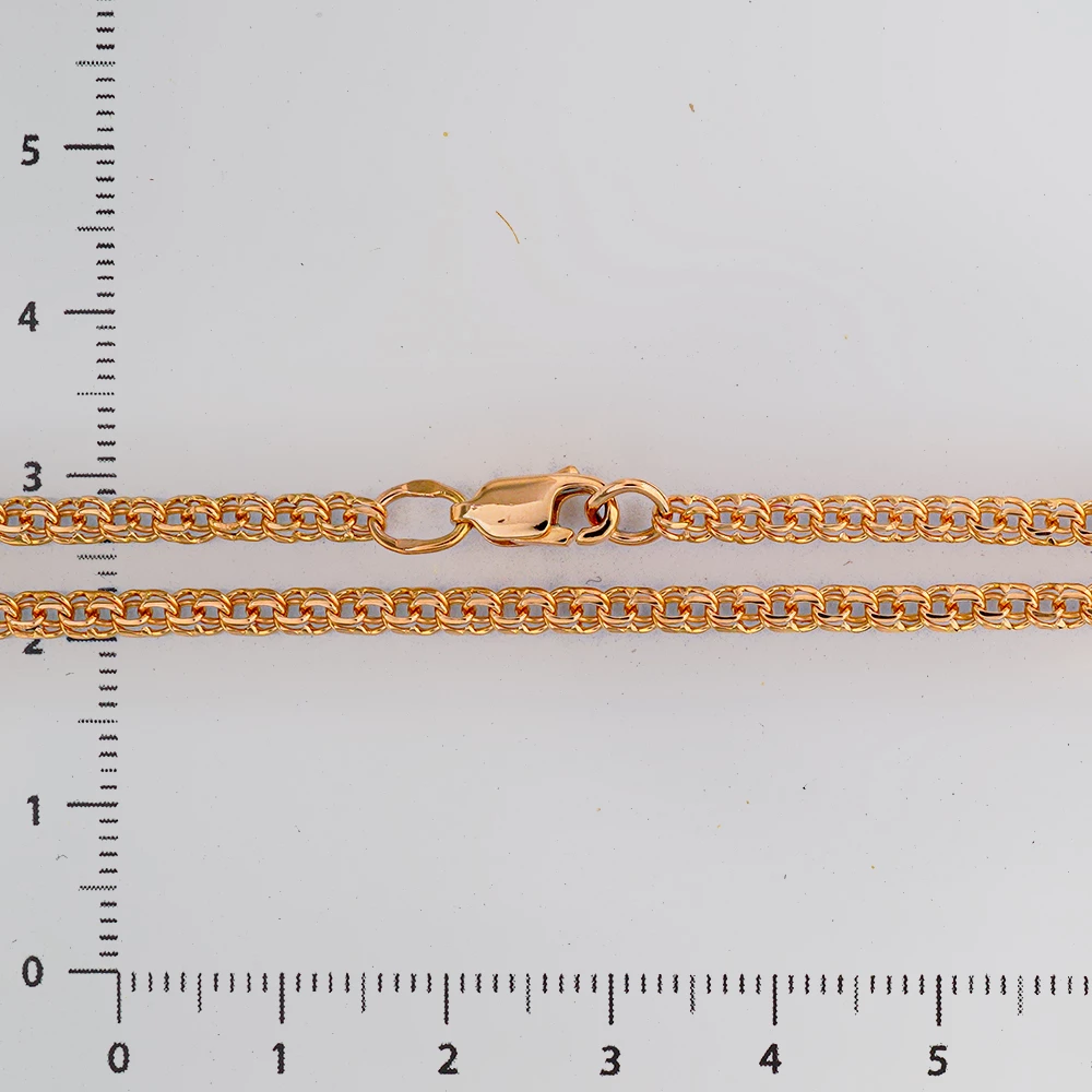 Цепь из красного золота 585 пробы