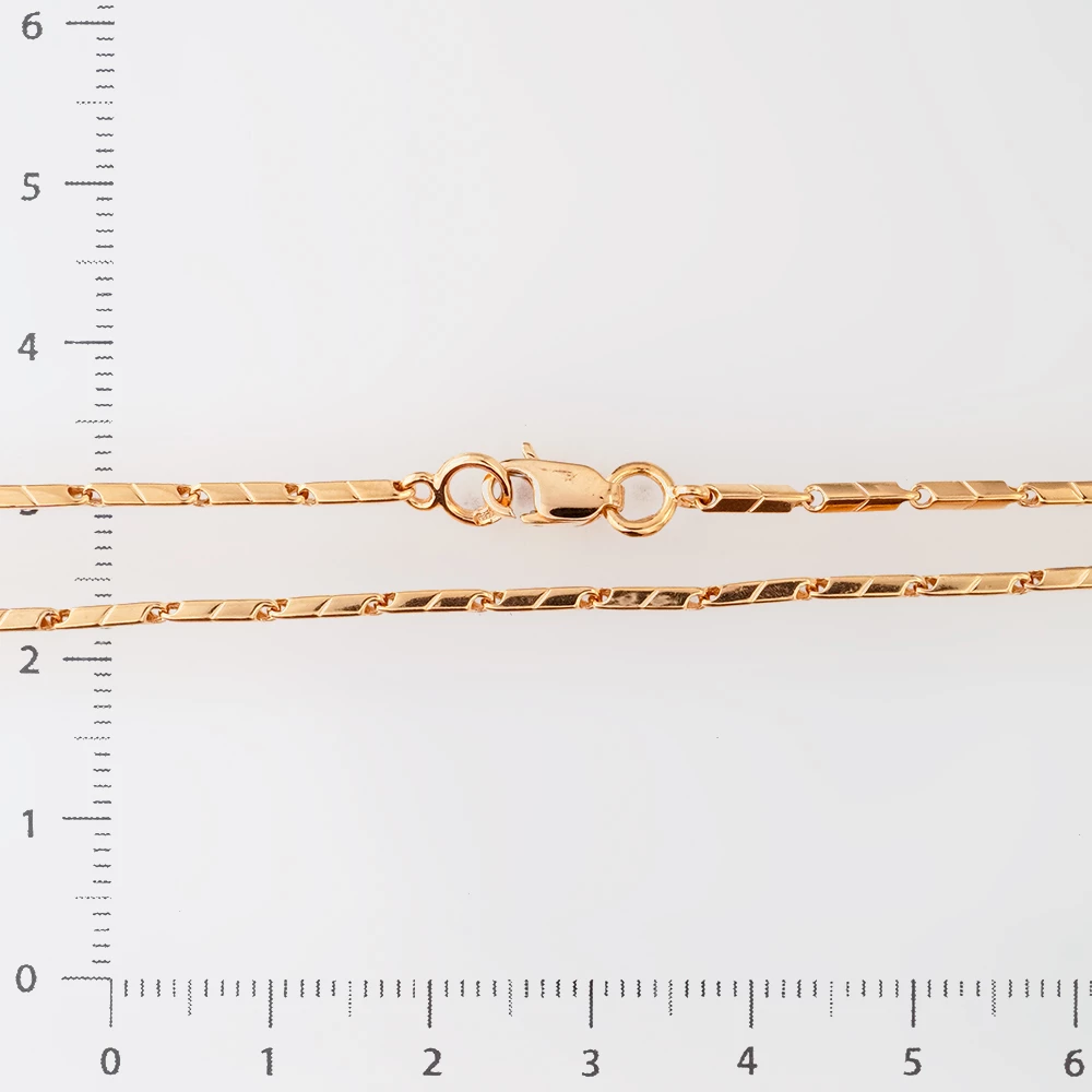 Цепь из красного золота 585 пробы