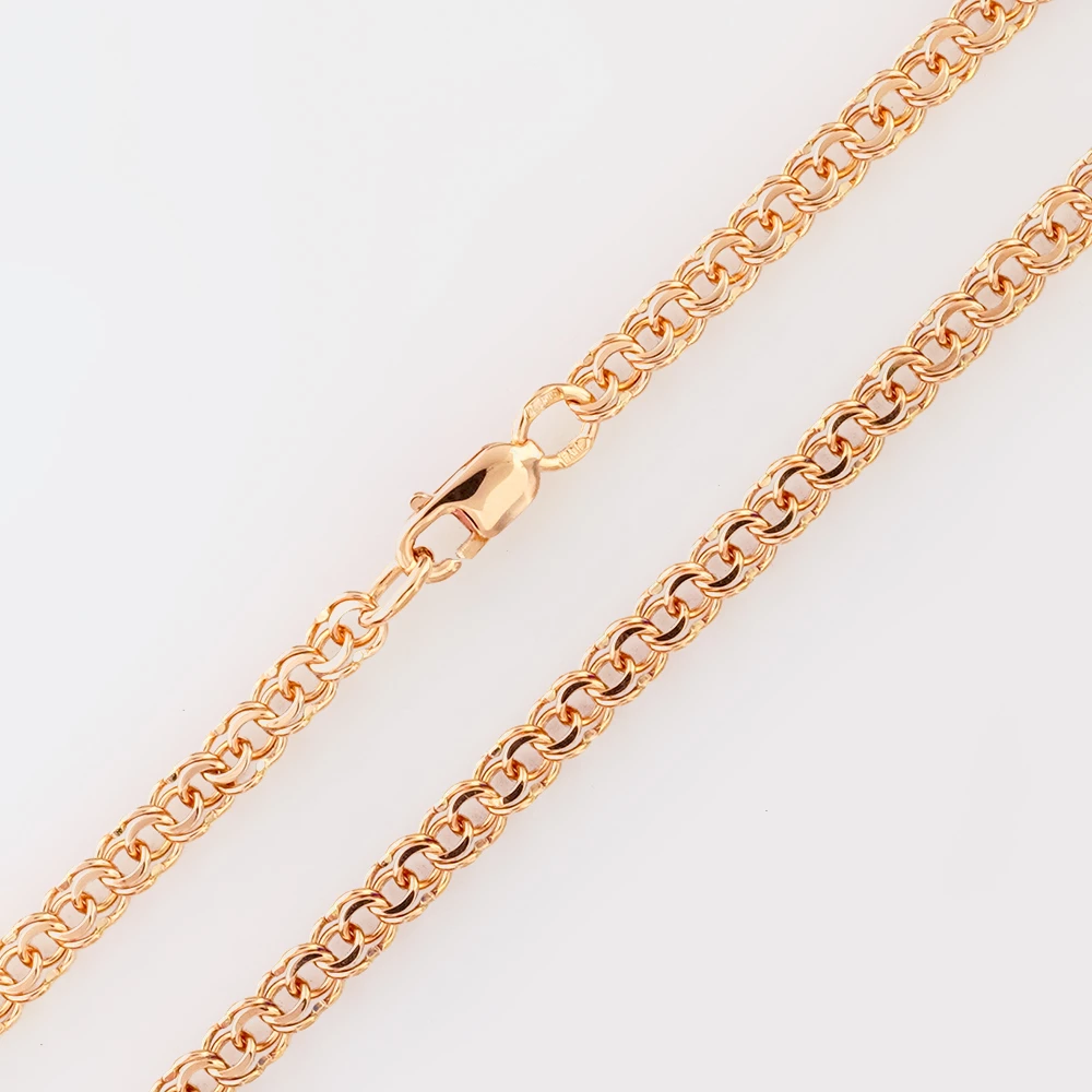 Цепь из красного золота 585 пробы