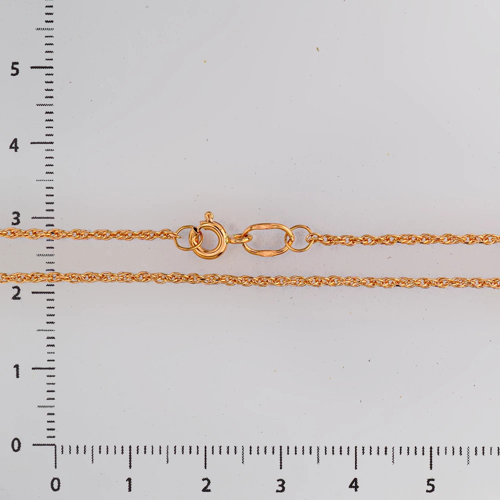 Цепь из красного золота 585 пробы