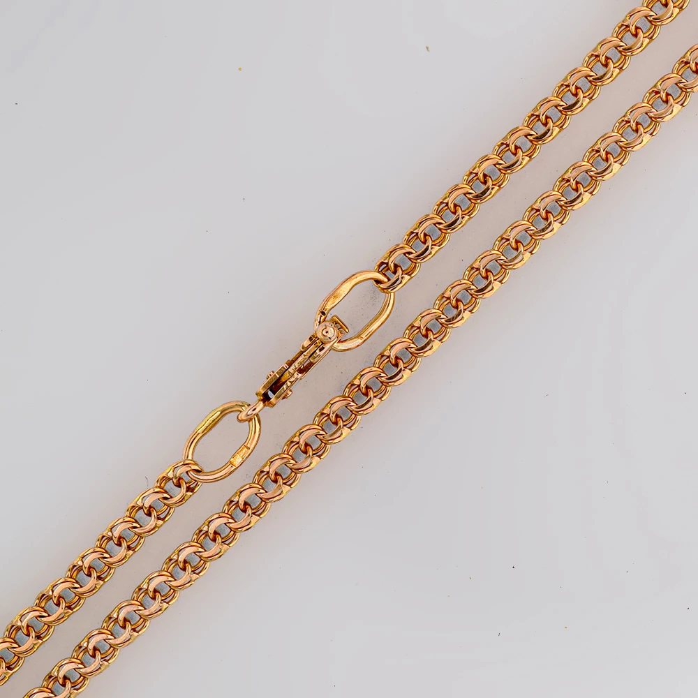 Цепь из красного золота 585 пробы