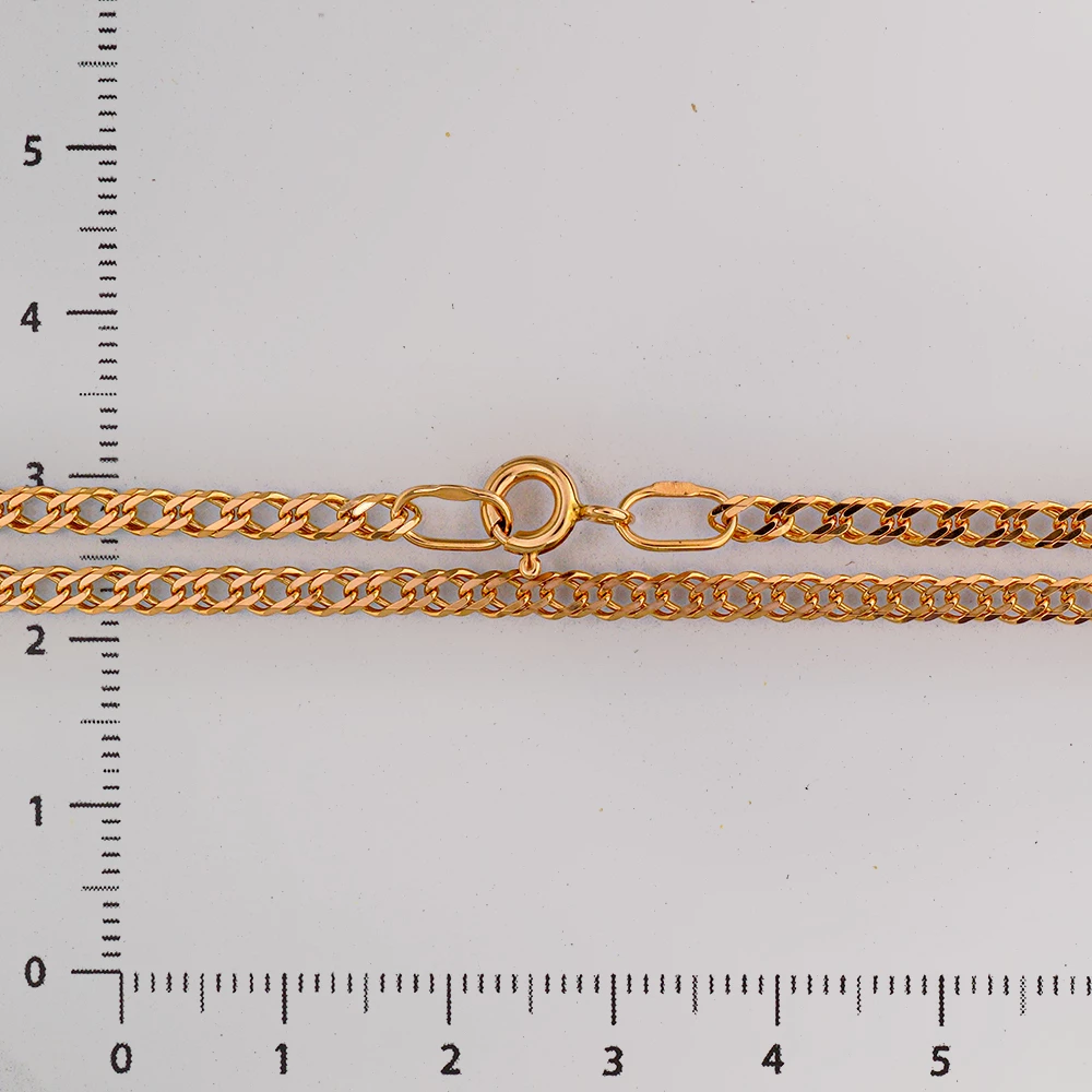 Цепь из красного золота 585 пробы