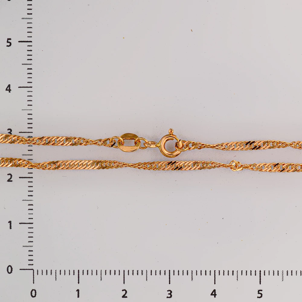 Цепь из красного золота 585 пробы