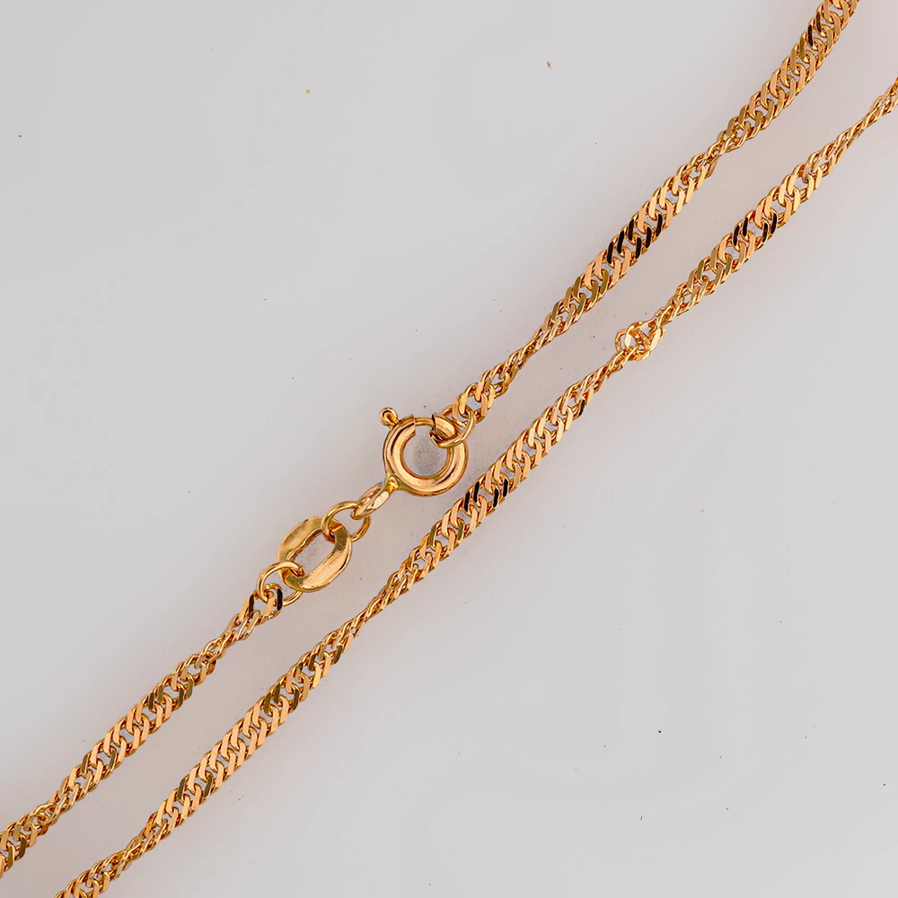 Цепь из красного золота 585 пробы