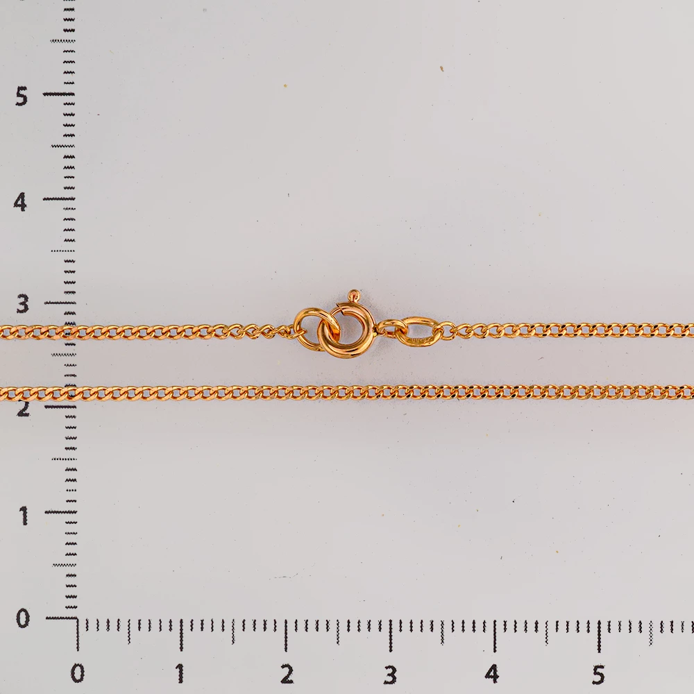 Цепь из красного золота 585 пробы